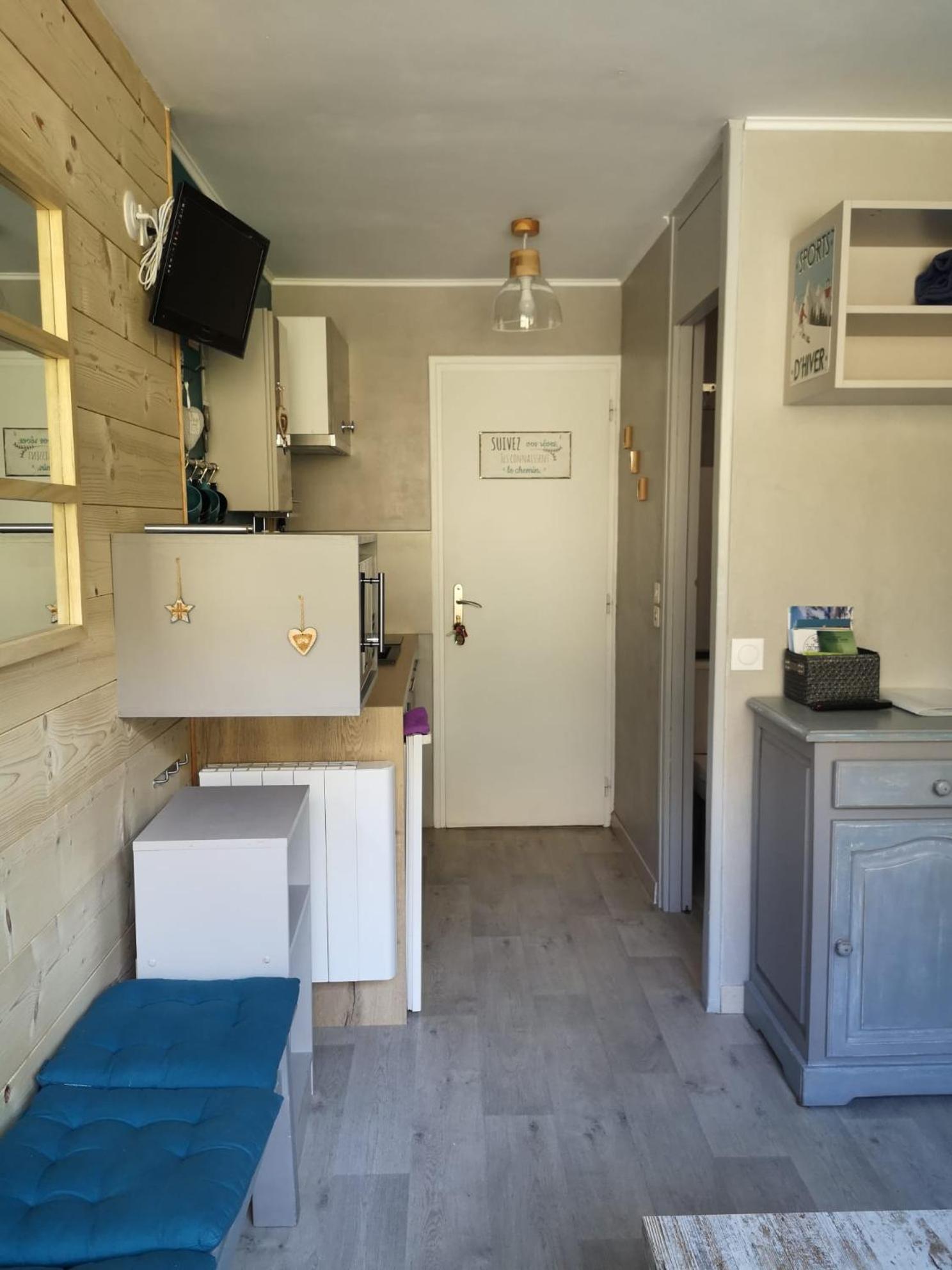 Studio Chaleureux A Lanslevillard Val Cenis 2 Pers מראה חיצוני תמונה